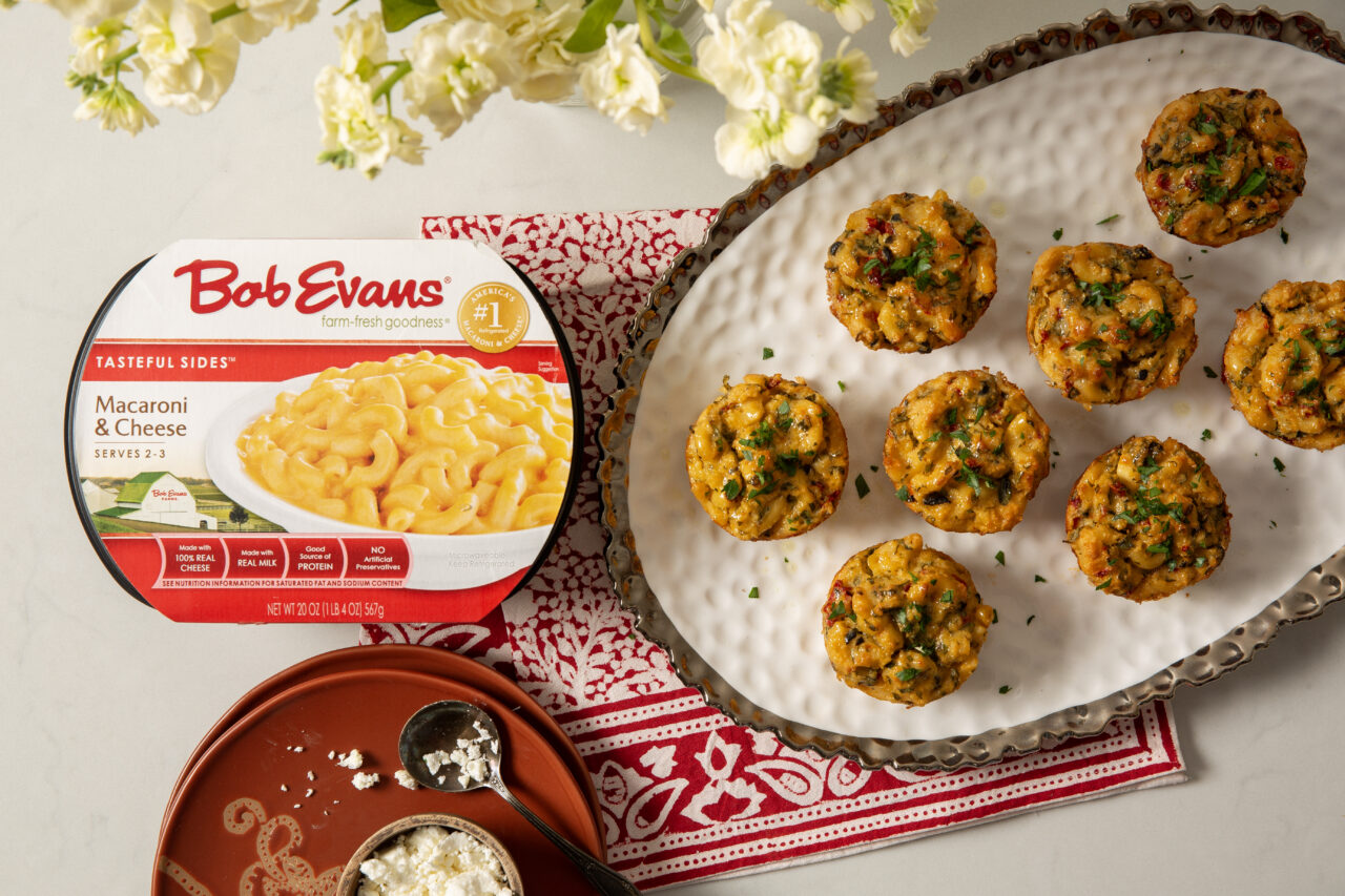 Mediterranean Mac and Cheese Bites | Bob Evans