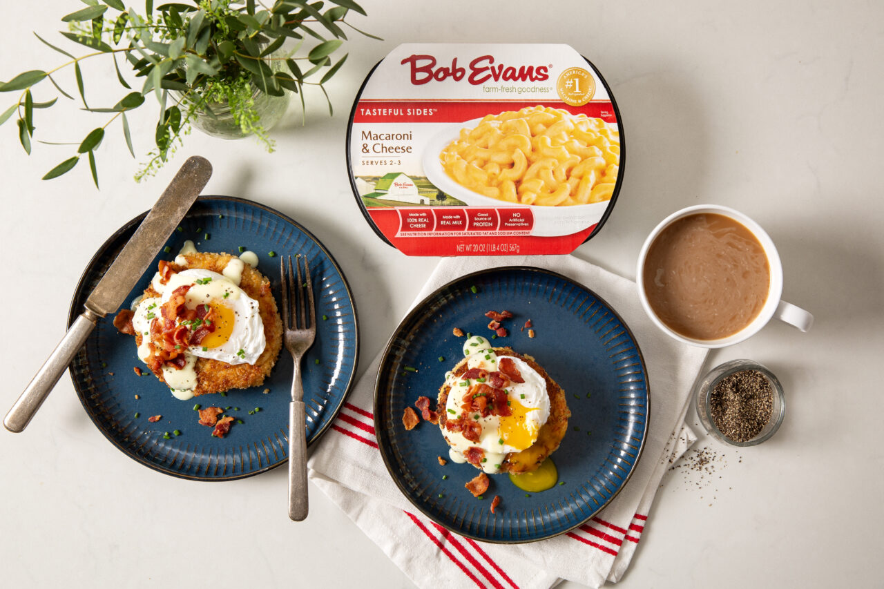 Macaroni & Cheese Benedict | Bob Evans