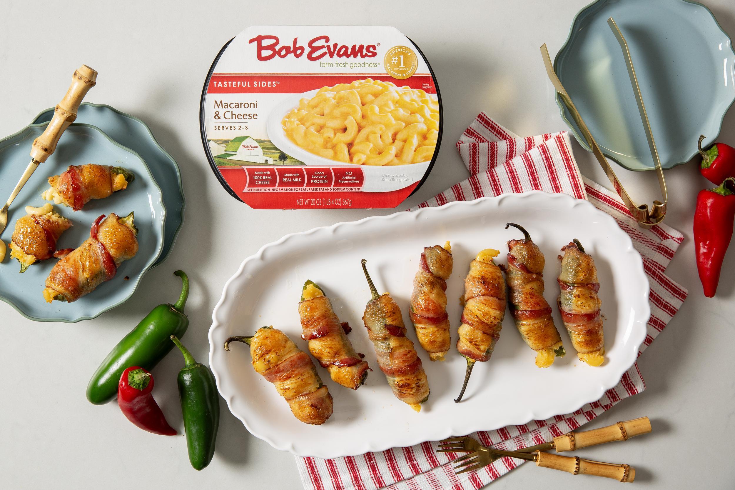 Macaroni and Cheese jalapeño poppers