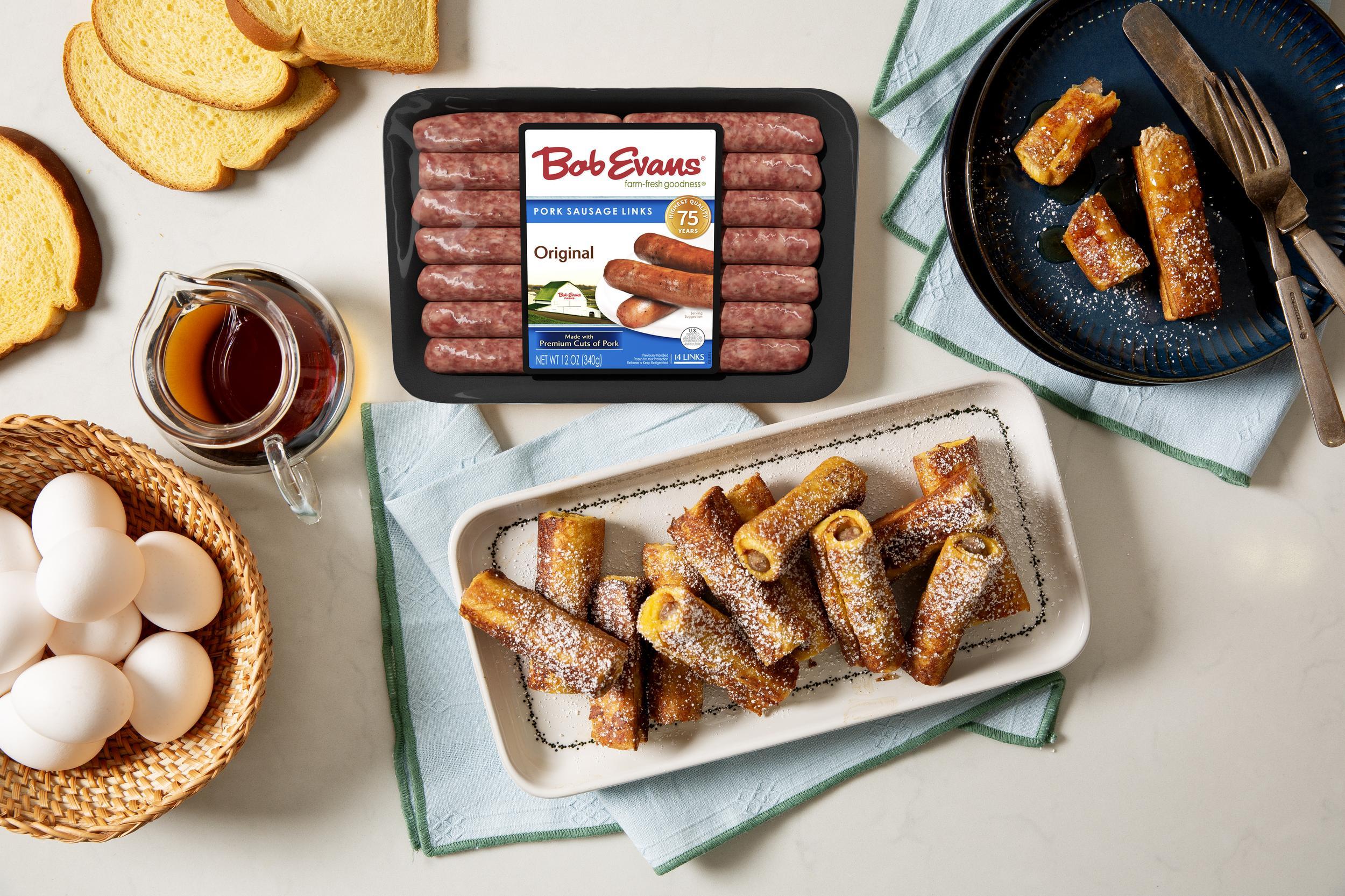 Sausage French Toast Rollups
