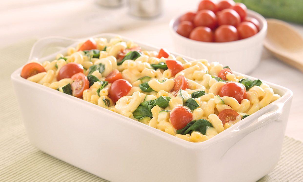 Veggie mac and cheese