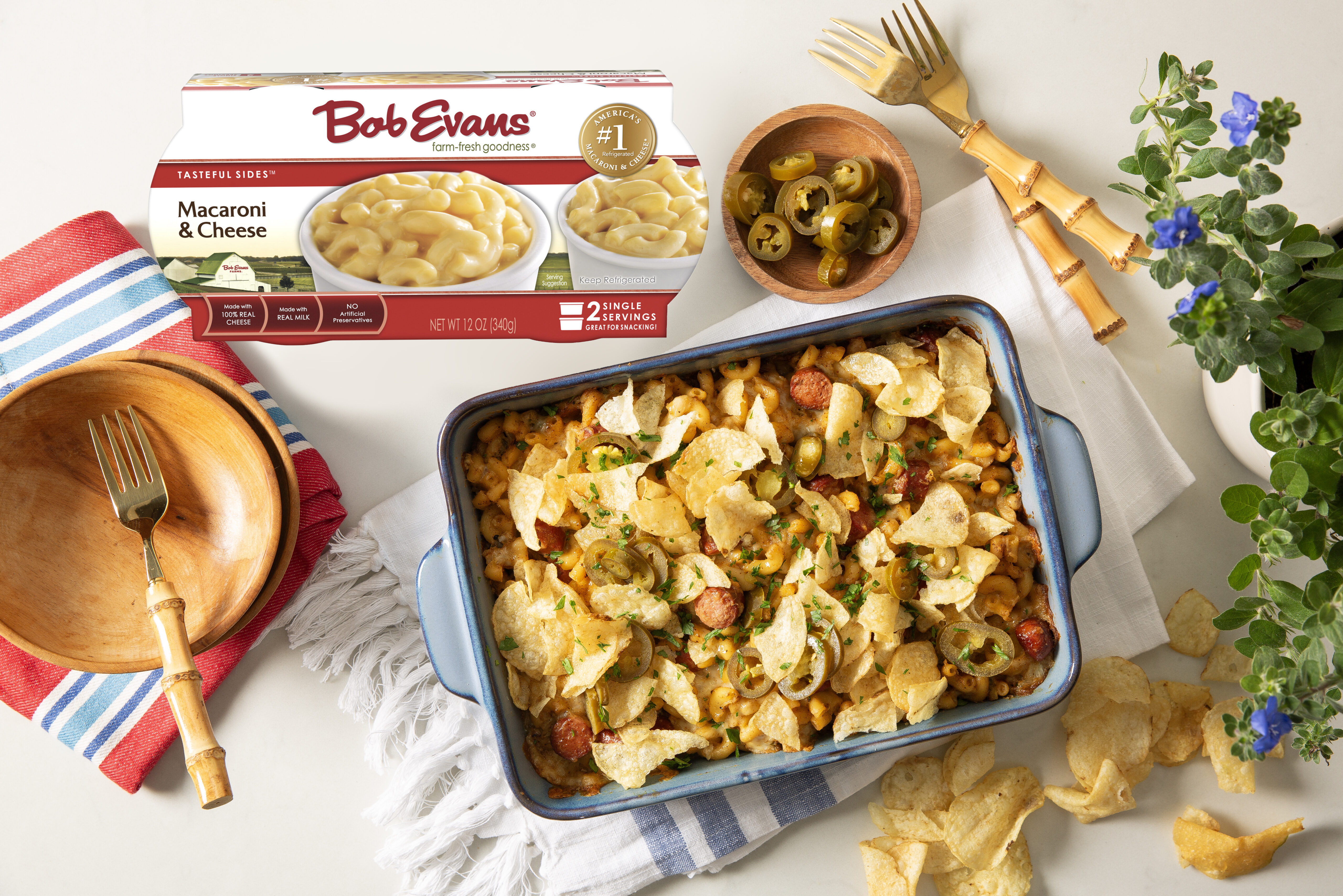 Spicy Hot Dog Macaroni and Cheese