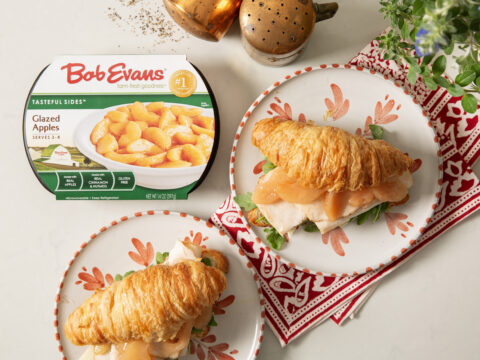 Turkey and Glazed Apple Croissant