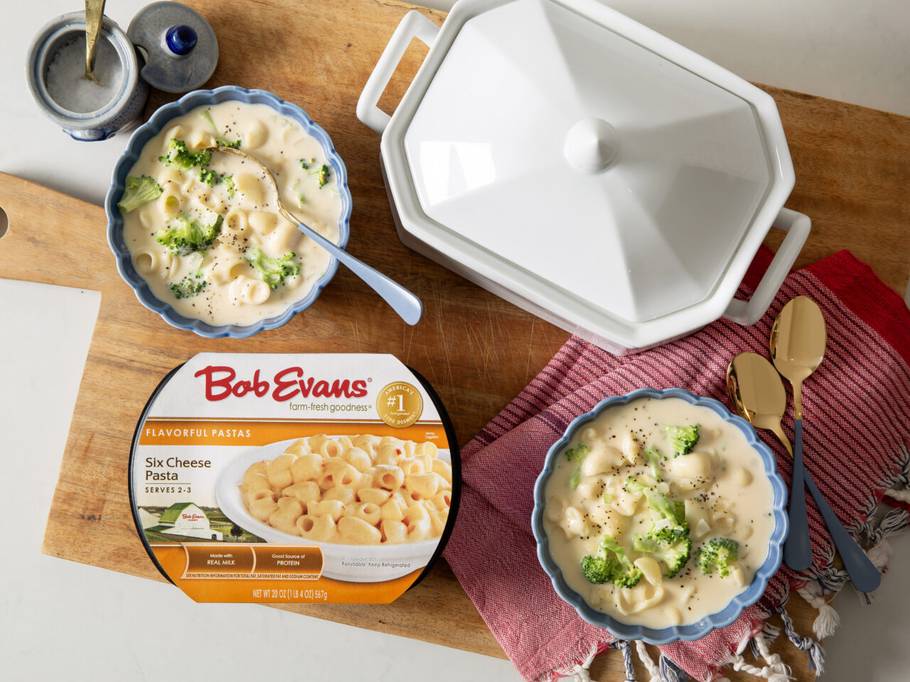 Broccoli Cheddar Mac and Cheese Soup | Bob Evans
