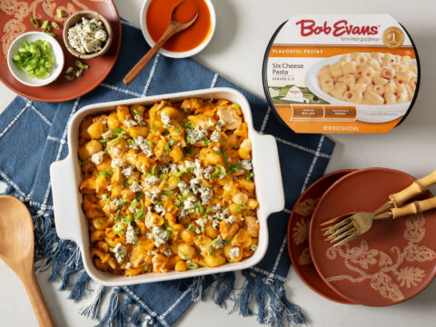 Buffalo Chicken Mac Skillet