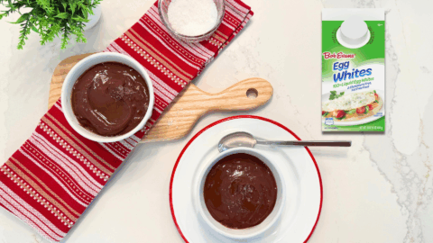 Chocolate Satin Pudding with EVOO & Sea Salt
