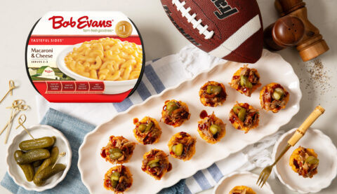 Barbecue Pork Macaroni & Cheese Bites