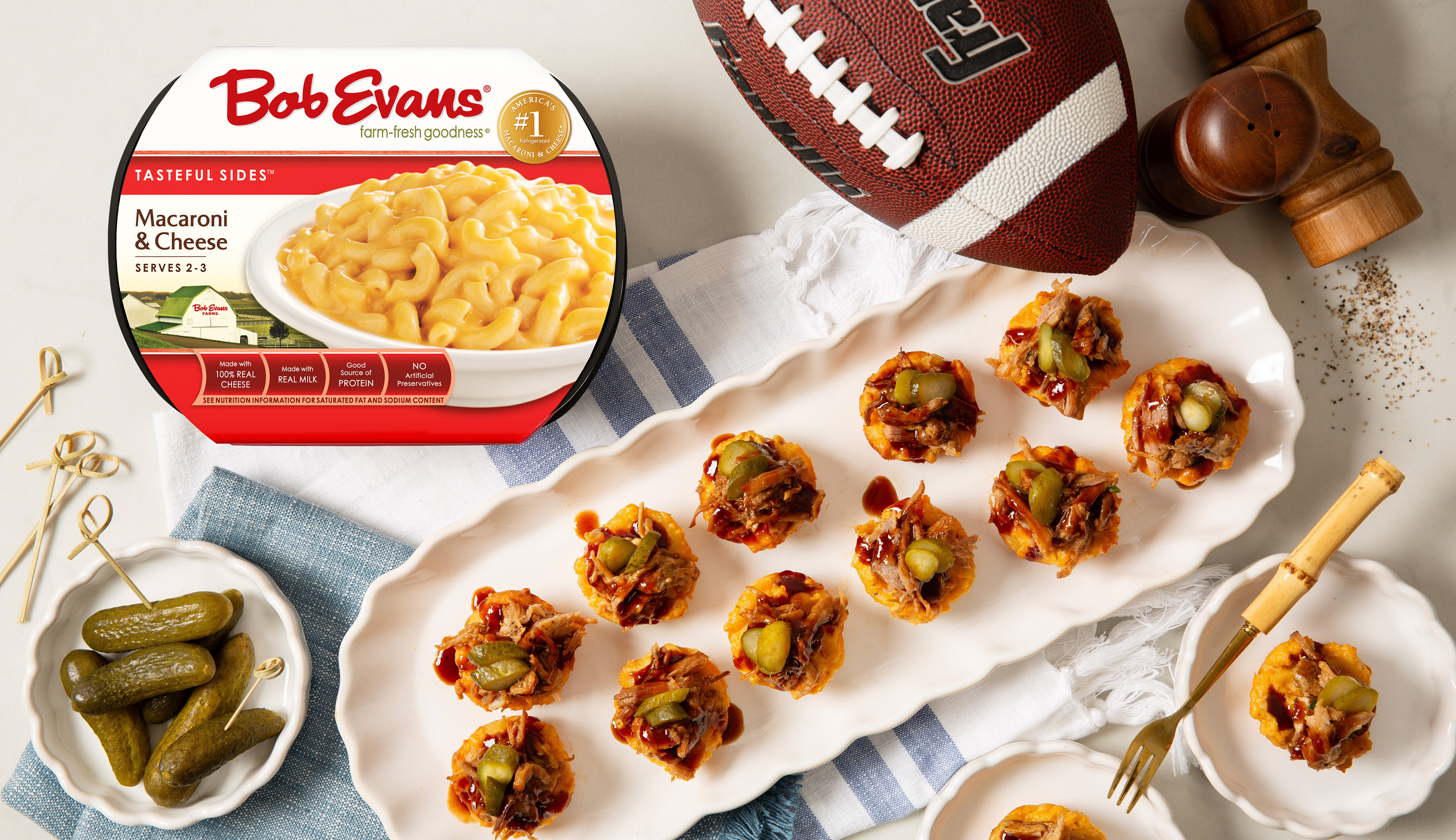 bbq pork mac and cheese bites