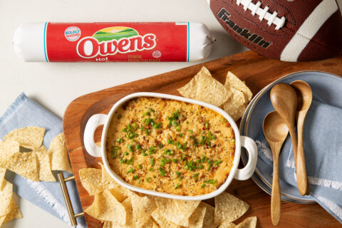 Beer Cheese and Sausage Dip