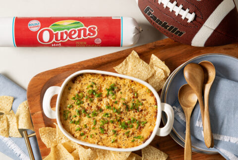 Beer Cheese and Sausage Dip