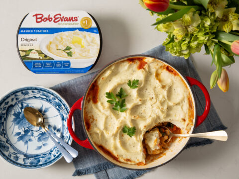 Chickpea Curry Potato Pie