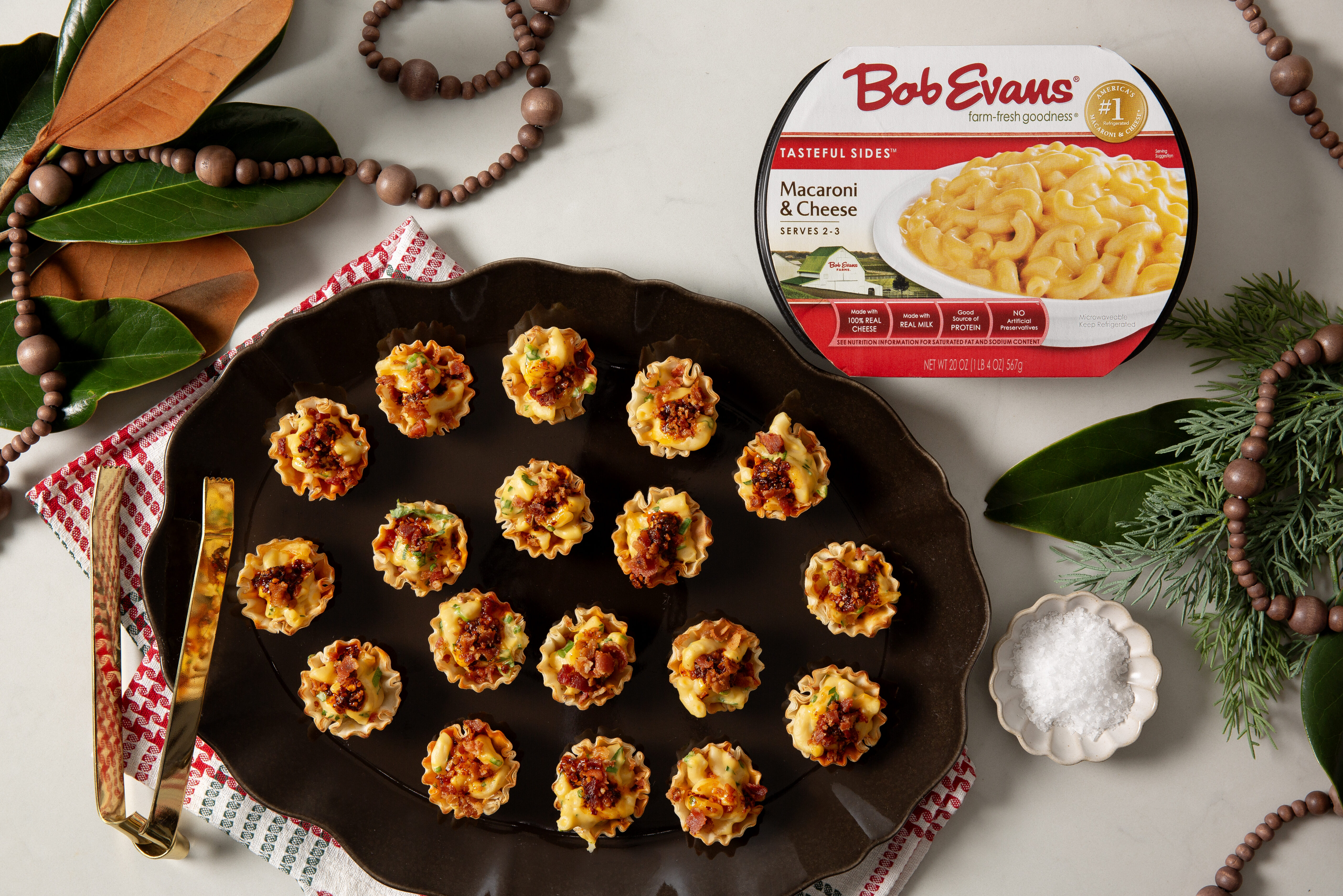 macaroni and cheese chili crisp bites