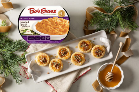 Sweet Potato Brie Tarts